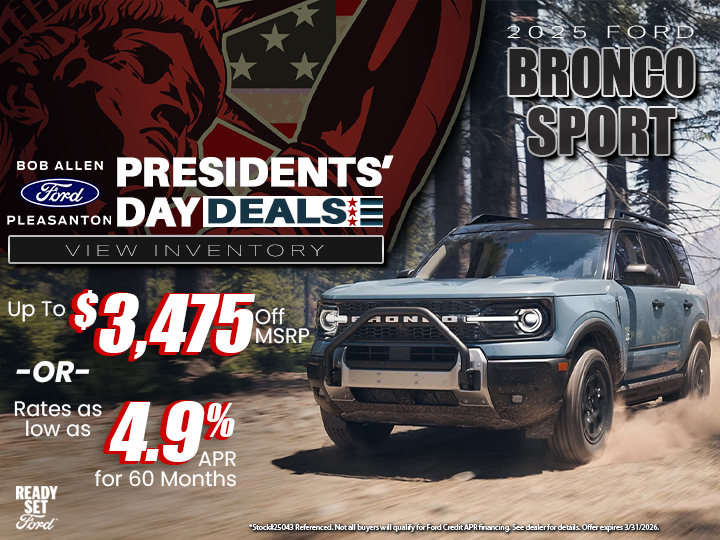 2025 Ford Bronco Sport