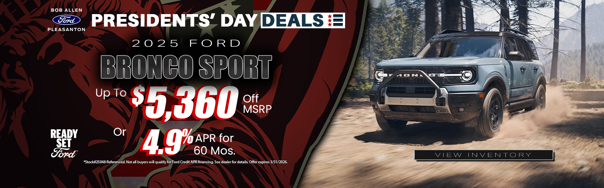 2025 Ford Bronco Sport