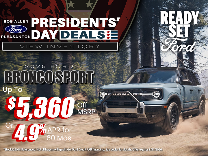 2025 Ford Bronco Sport