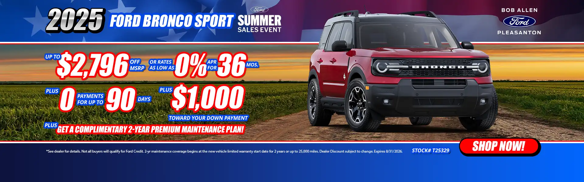2025 Ford Bronco Sport