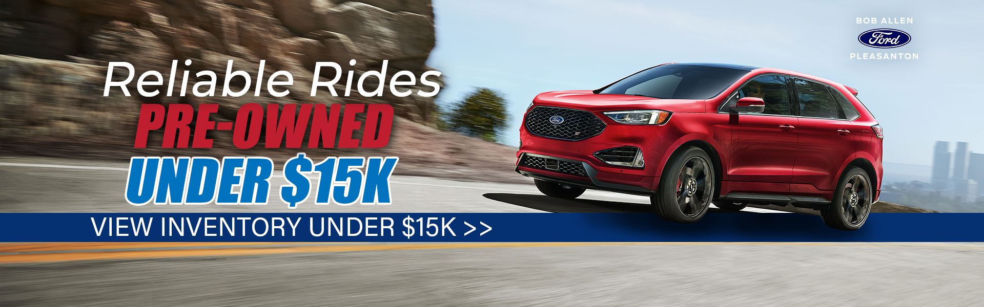 Reliable Rides Pre-Owned Under 15k